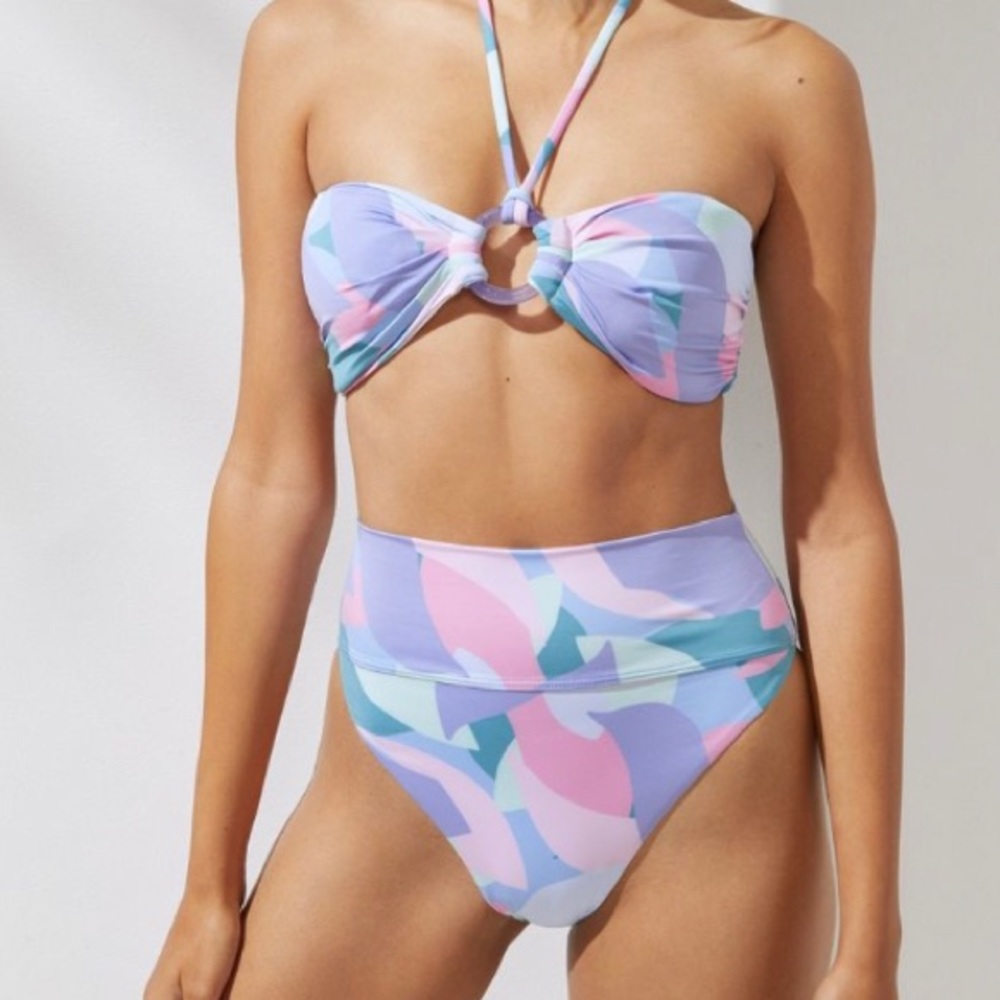 Beach Riot Mosaic Bikini (NWT)